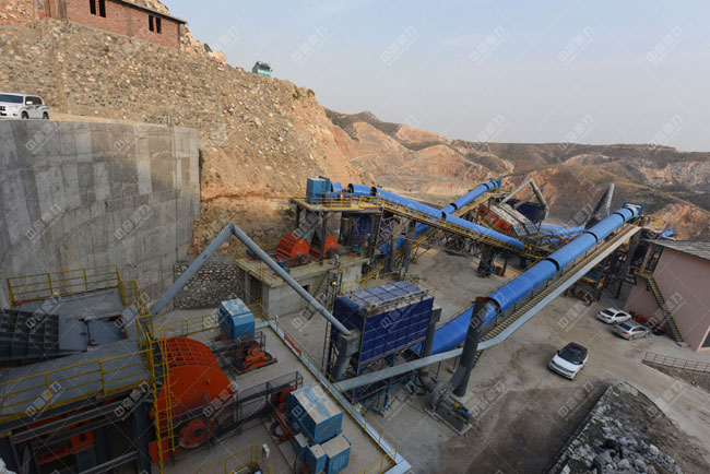 石灰石加工生產線