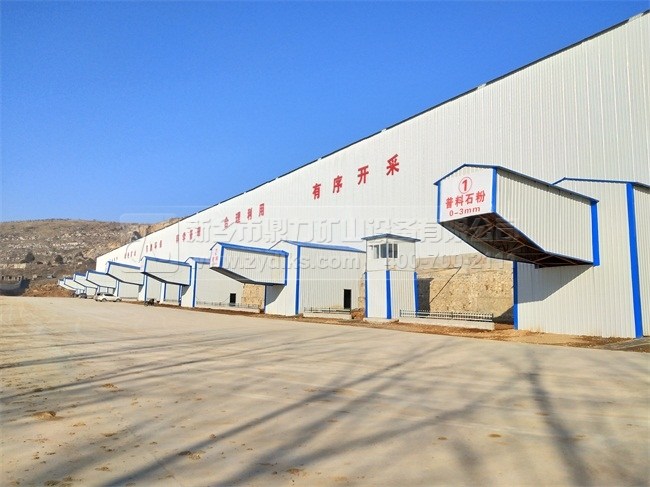 密封綠色砂石生產線