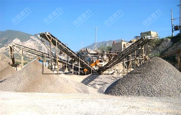 花崗巖破碎生產(chǎn)線